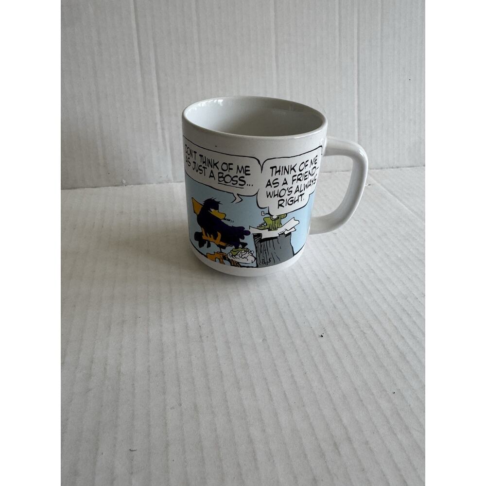 Shoe Comic Coffee Mug Applause Wallace Berrie & Co. Inc. 1984 Korea Ceramic Cup